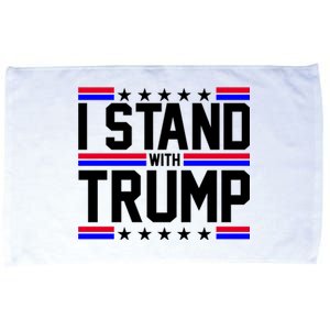 I Stand With Trump Usa Election Microfiber Hand Towel