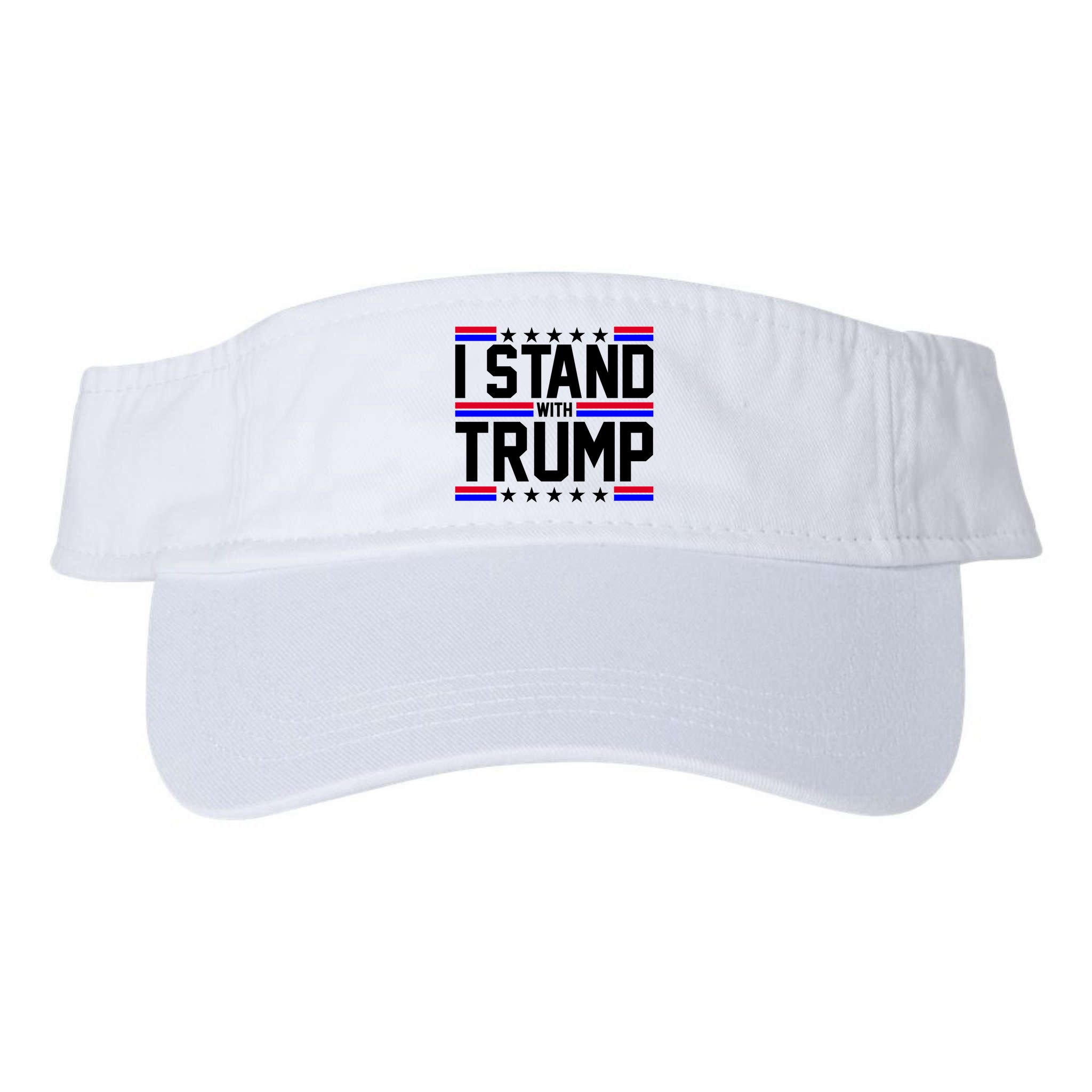 I Stand With Trump Usa Election Visor