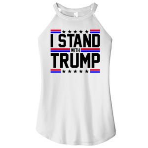 I Stand With Trump Usa Election Women's Perfect Tri Rocker Tank