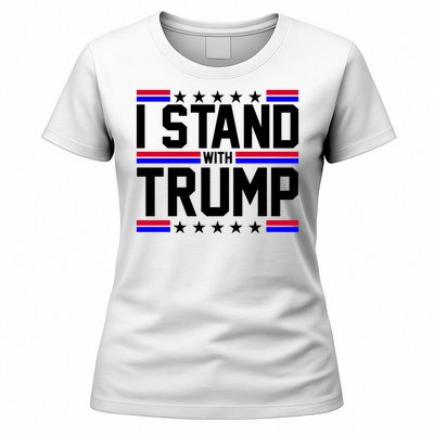 I Stand With Trump Usa Election Women's T-Shirt