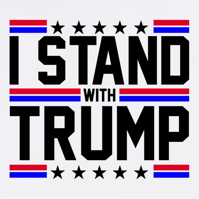 I Stand With Trump Usa Election Women's V-Neck T-Shirt