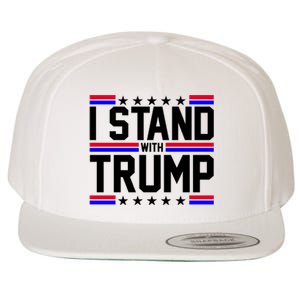 I Stand With Trump Usa Election Wool Snapback Cap