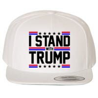 I Stand With Trump Usa Election Wool Snapback Cap