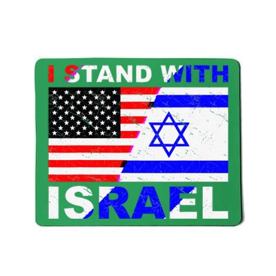 I Stand With Israel Israeli Palestinian Conflict Pro Israel Mousepad