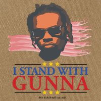 I Stand With Gunna He Didn’t Tell On Me Cotton Canvas Backpack