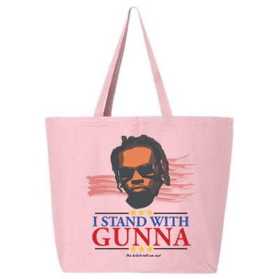 I Stand With Gunna He Didn’t Tell On Me 25L Jumbo Tote