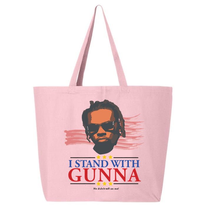 I Stand With Gunna He Didn’t Tell On Me 25L Jumbo Tote