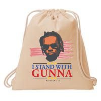 I Stand With Gunna He Didn’t Tell On Me Drawstring Bag