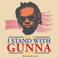 I Stand With Gunna He Didn’t Tell On Me Drawstring Bag
