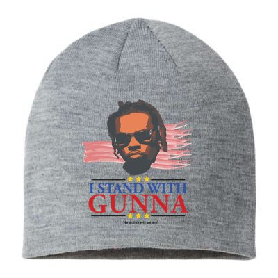 I Stand With Gunna He Didn’t Tell On Me Sustainable Beanie