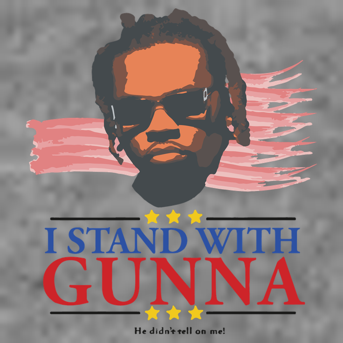 I Stand With Gunna He Didn’t Tell On Me Sustainable Beanie
