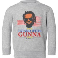 I Stand With Gunna He Didn’t Tell On Me Toddler Sweatshirt