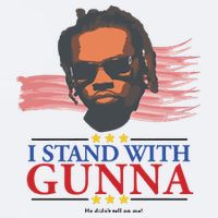 I Stand With Gunna He Didn’t Tell On Me Sueded Cloud Jersey T-Shirt