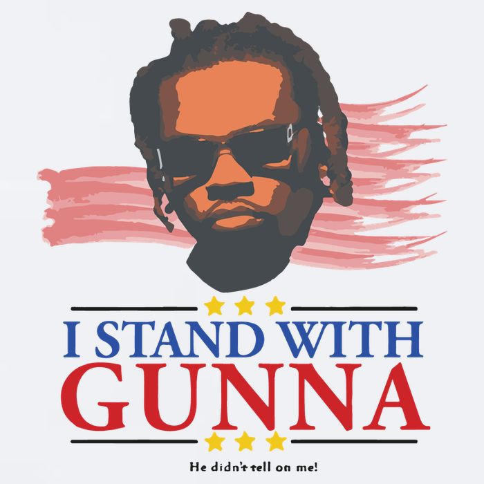 I Stand With Gunna He Didn’t Tell On Me Sueded Cloud Jersey T-Shirt