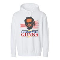 I Stand With Gunna He Didn’t Tell On Me Garment-Dyed Fleece Hoodie