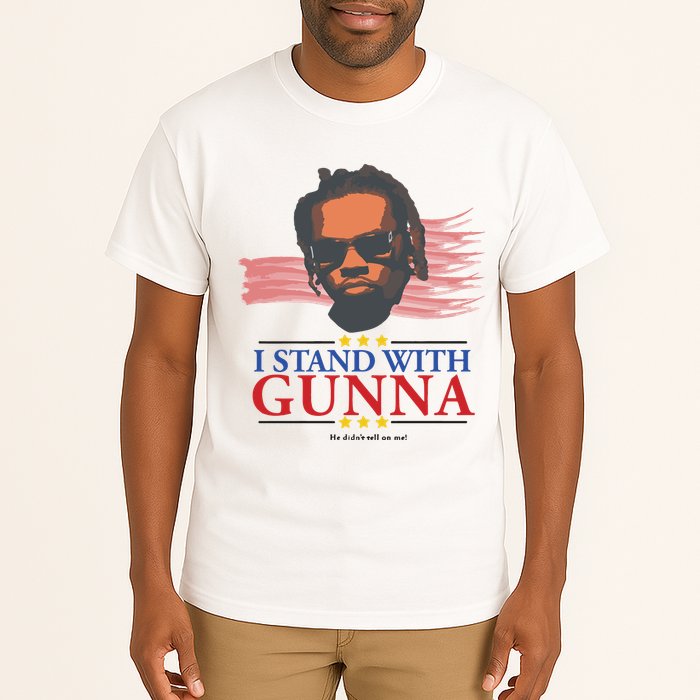 I Stand With Gunna He Didn’t Tell On Me Tall T-Shirt