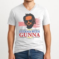I Stand With Gunna He Didn’t Tell On Me V-Neck T-Shirt