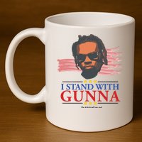 I Stand With Gunna He Didn’t Tell On Me 11oz C Handle Ceramic Mug