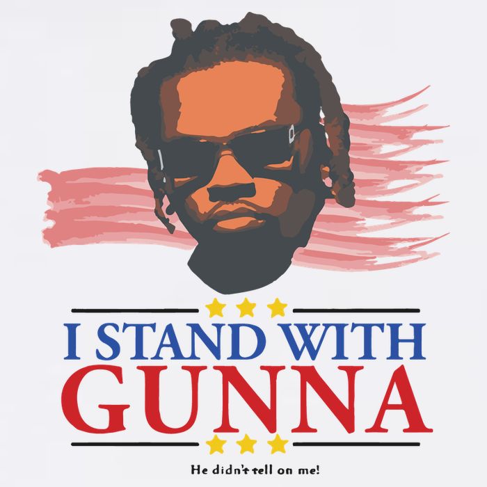 I Stand With Gunna He Didn’t Tell On Me Flatbill Hat