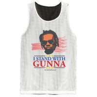 I Stand With Gunna He Didn’t Tell On Me Mesh Reversible Basketball Jersey Tank