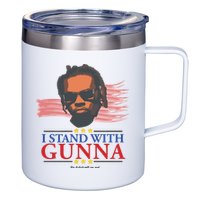 I Stand With Gunna He Didn’t Tell On Me 12oz Stainless Steel Coffee Mug