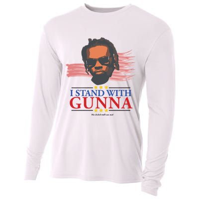 I Stand With Gunna He Didn’t Tell On Me Cooling Performance Long Sleeve Crew