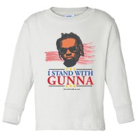 I Stand With Gunna He Didn’t Tell On Me Toddler Long Sleeve Shirt