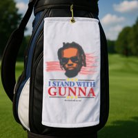 I Stand With Gunna He Didn’t Tell On Me Golf Towel