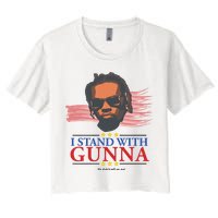 I Stand With Gunna He Didn’t Tell On Me Crop Top