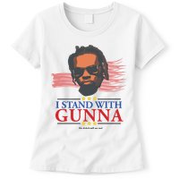 I Stand With Gunna He Didn’t Tell On Me Womens T-Shirt