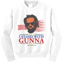 I Stand With Gunna He Didn’t Tell On Me Kids Sweatshirt