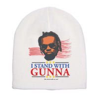 I Stand With Gunna He Didn’t Tell On Me Short Acrylic Beanie