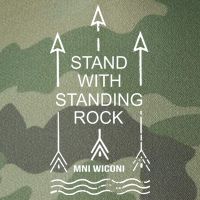 I Stand With Standing Rock Legacy Tie Dye Trucker Hat