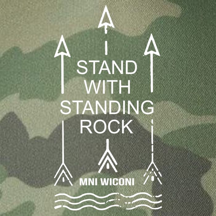 I Stand With Standing Rock Legacy Tie Dye Trucker Hat
