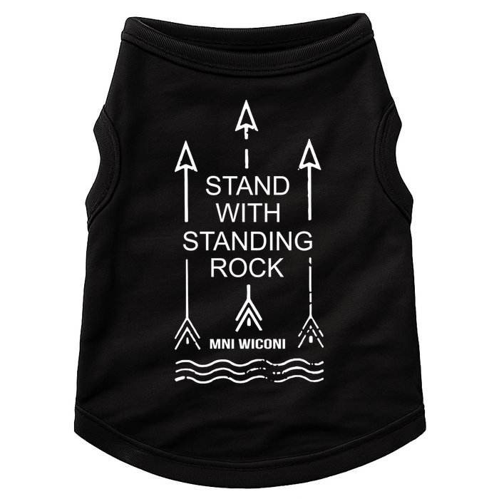 I Stand With Standing Rock Doggie Tank