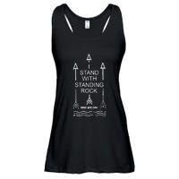 I Stand With Standing Rock Ladies Essential Flowy Tank