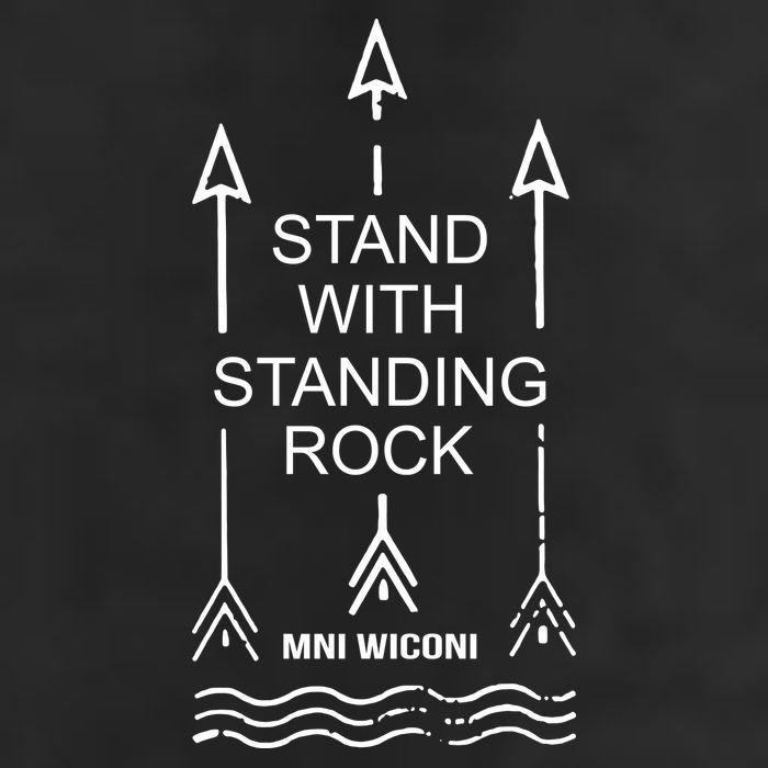 I Stand With Standing Rock 12oz Stainless Steel Coffee Mug