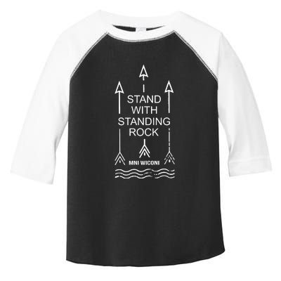 I Stand With Standing Rock Toddler Fine Jersey T-Shirt