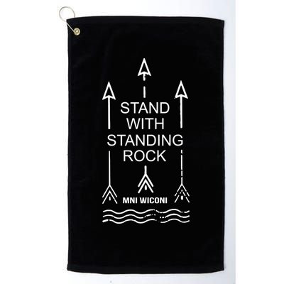 I Stand With Standing Rock Golf Towel
