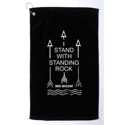 I Stand With Standing Rock Platinum Collection Golf Towel