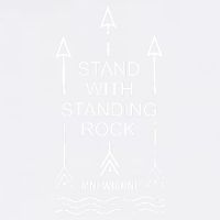 I Stand With Standing Rock Garment-Dyed Sweatshirt