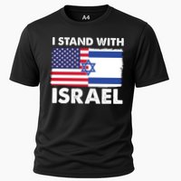 I Stand With Israel Usa Flag Performance Shirt