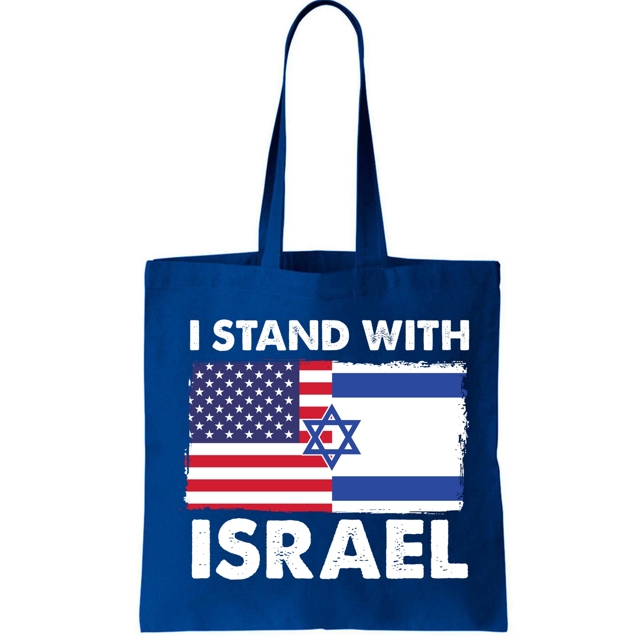 I Stand With Israel Usa Flag Bag
