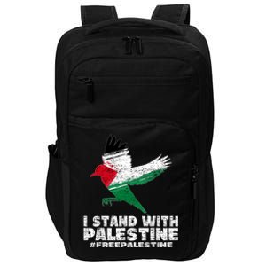 I Stand With Palestine For Their Freedom Free Palestine Impact Tech Backpack