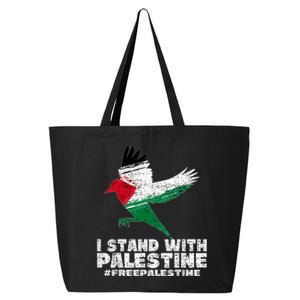 I Stand With Palestine For Their Freedom Free Palestine 25L Jumbo Tote