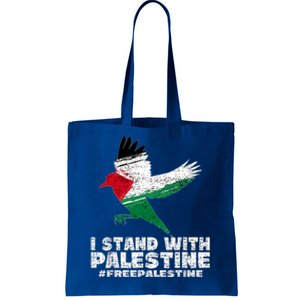 I Stand With Palestine For Their Freedom Free Palestine Tote Bag