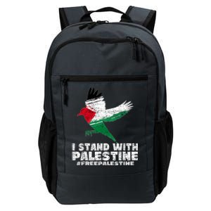 I Stand With Palestine For Their Freedom Free Palestine Daily Commute Backpack