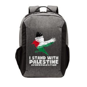 I Stand With Palestine For Their Freedom Free Palestine Vector Backpack