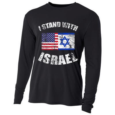 I Stand With Israel Cooling Performance Long Sleeve Crew