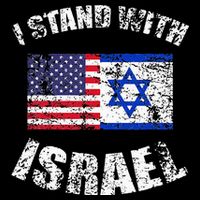 I Stand With Israel Youth Performance Sprint T-Shirt